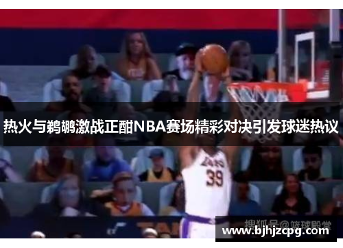 热火与鹈鹕激战正酣NBA赛场精彩对决引发球迷热议